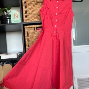 Daniel Cremieux Coral Sleeveless Halter Midi Sundress